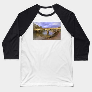 Crossing The Thames At Goring Baseball T-Shirt